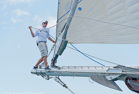 Meteor at the Newport Bucket Regatta in Newport, RI 2014