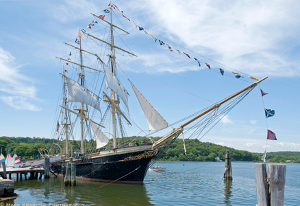 The Joseph Conrad at Mystic Seaport in Mystic, CT