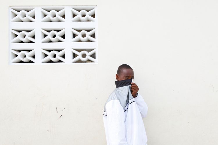 Portrait from Georgetown Residential centre for Children. Children come to the centre for a variety of reasons, usually sexual or physical violence at home, occasionally at a Parents direct request for help. Mark Job who manages the centre and works for EveryChild ‘In terms of the manifestation of behaviour it is quite ugly as by virtue of these children experiences sexual abuse, physical abuse, abandonment and neglect you have rebelliousness, you have arrogance, you have disrespect for authority. Fighting, the use of indecent language loosely and freely, lying and stealing – so you have all kinds of ugly social manifestations in the behaviour. So its times like that that you understand the issues, the challenges, and help them to find alternative ways of expressing their anger, betrayal and confusion rather than lashing out’ Georgetown, Guyana. 1guyana_child_abuse_14.jpg