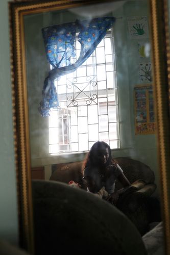 Vidya, 14yrs lives with her mother and brother. Vidya’s mother physically and verbally abuses her. Her father is an alcoholic and mostly absent. Vidya struggles at school and has self harmed. She likes coming to Rumsfeldt centre to do homework, to read, to write and to talk about her troubles. Georgetown, Guyana. 1guyana_child_abuse_4.jpg