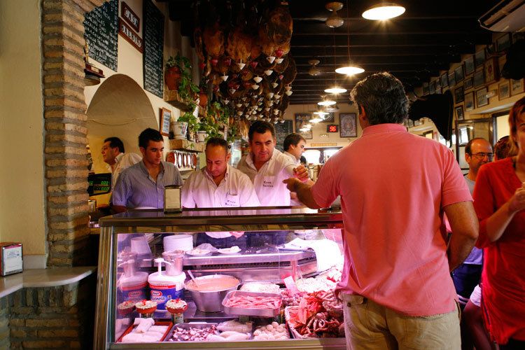 Andalucian Tapas bar, Spain. Rough Guides. 1andalucia_tapas_spain.jpg