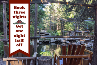 Fall Special 3 nights, 1 night half off