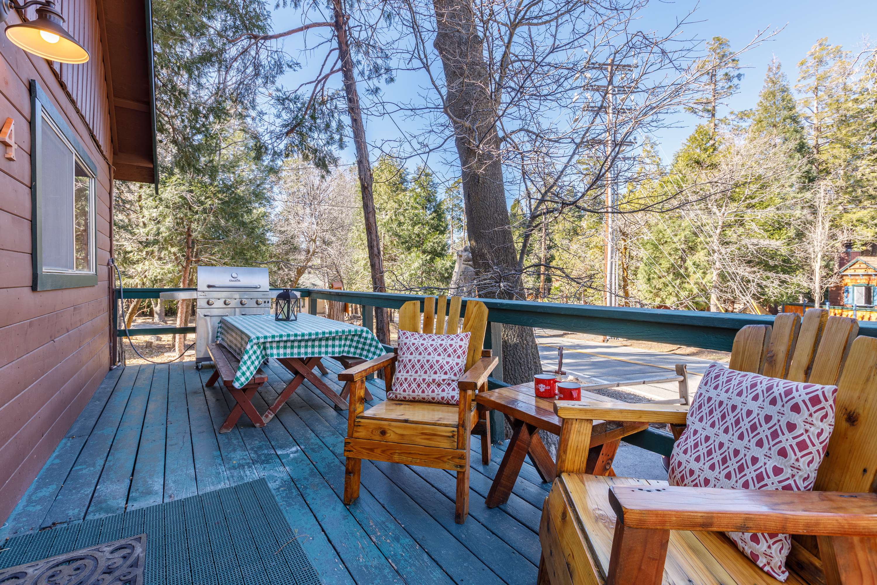 Outside Deck Arrowhead Outpost