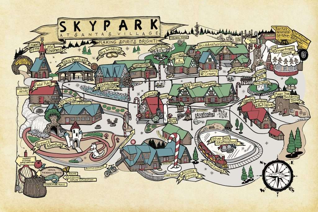 Sky Park Map