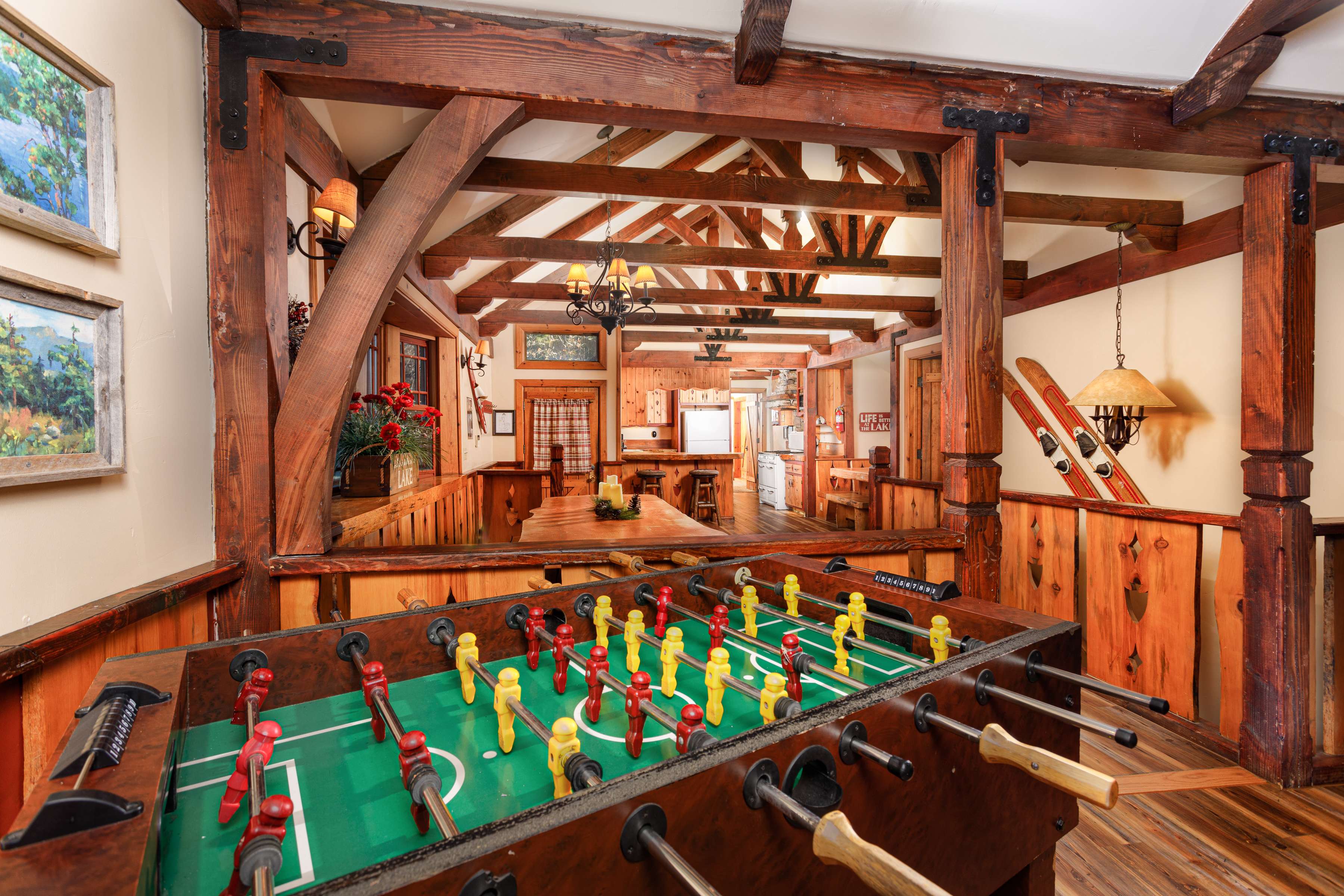 Living Room Fooseball Tbale