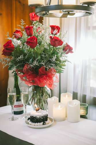 Roses in Rustic Romance