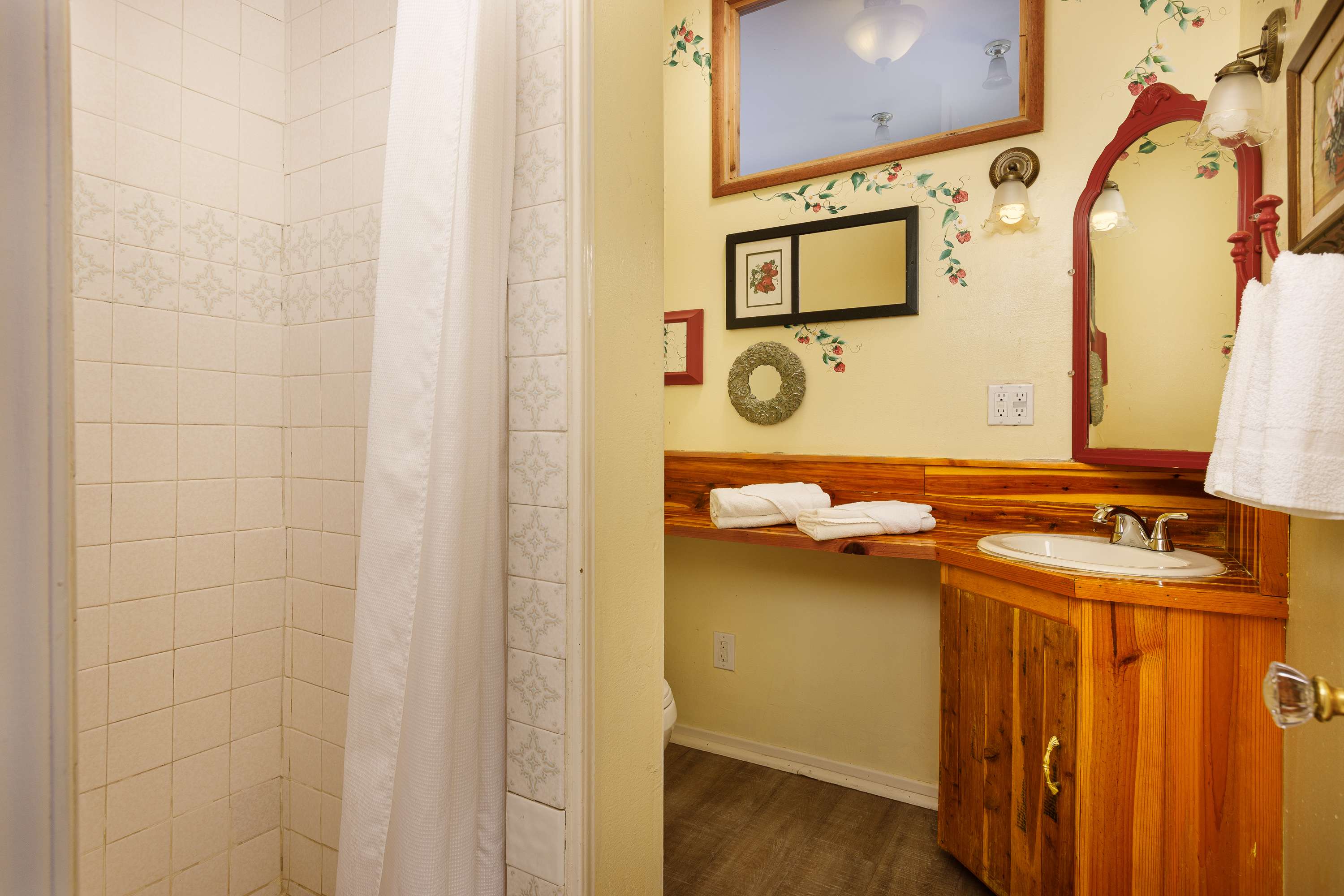 Strawberry downstairs bathroom 2