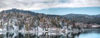 Winter in Lake arrowhead