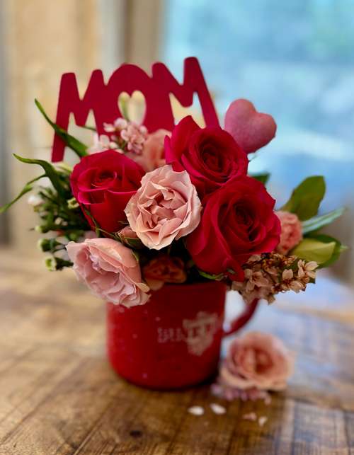Mug of love for mom