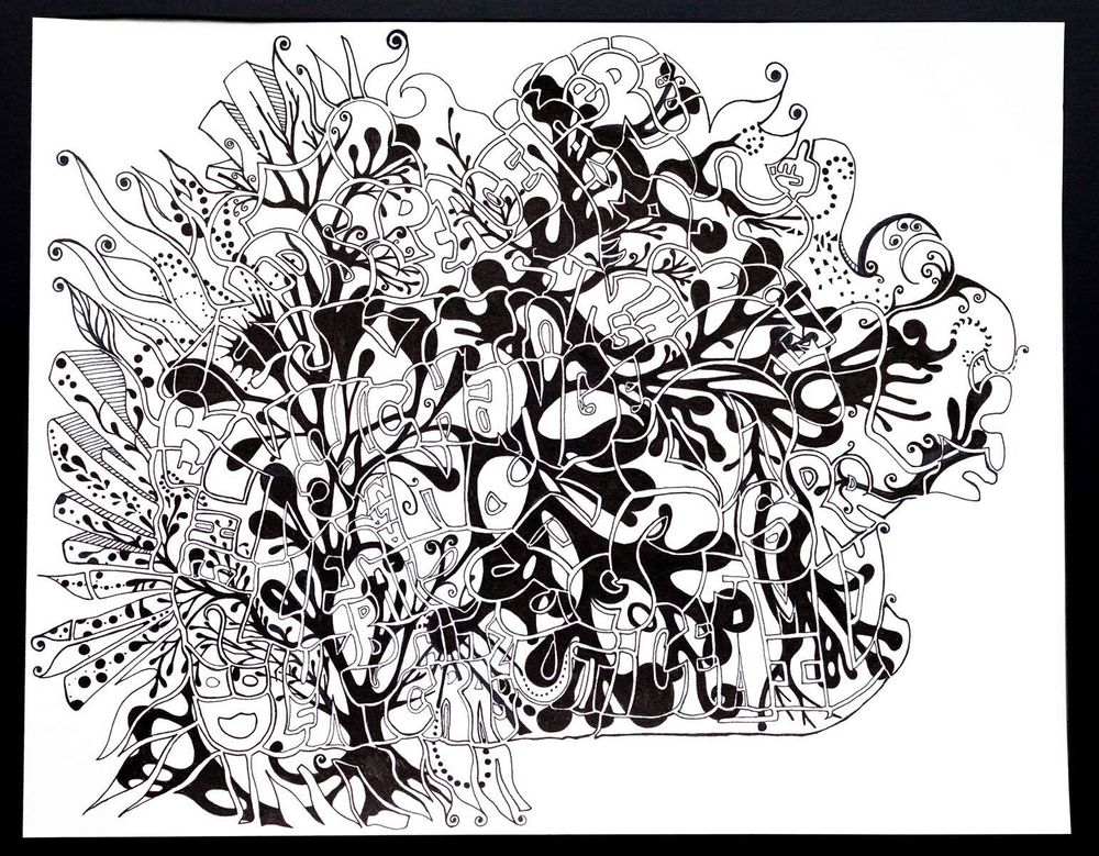 Black & White Illustrations