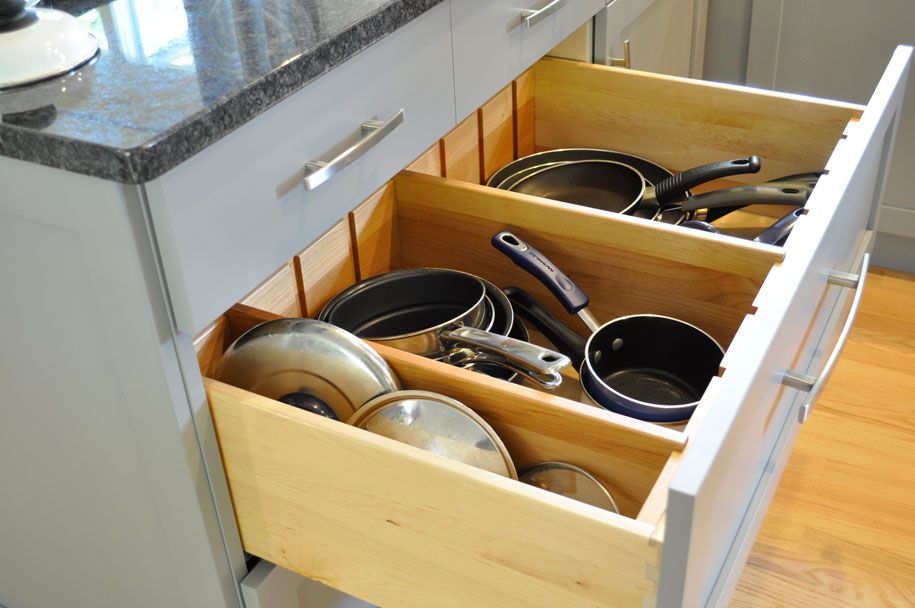 KITCHEN STORAGE - HAVEN design building ASSOC LLC: Handyman services NSB