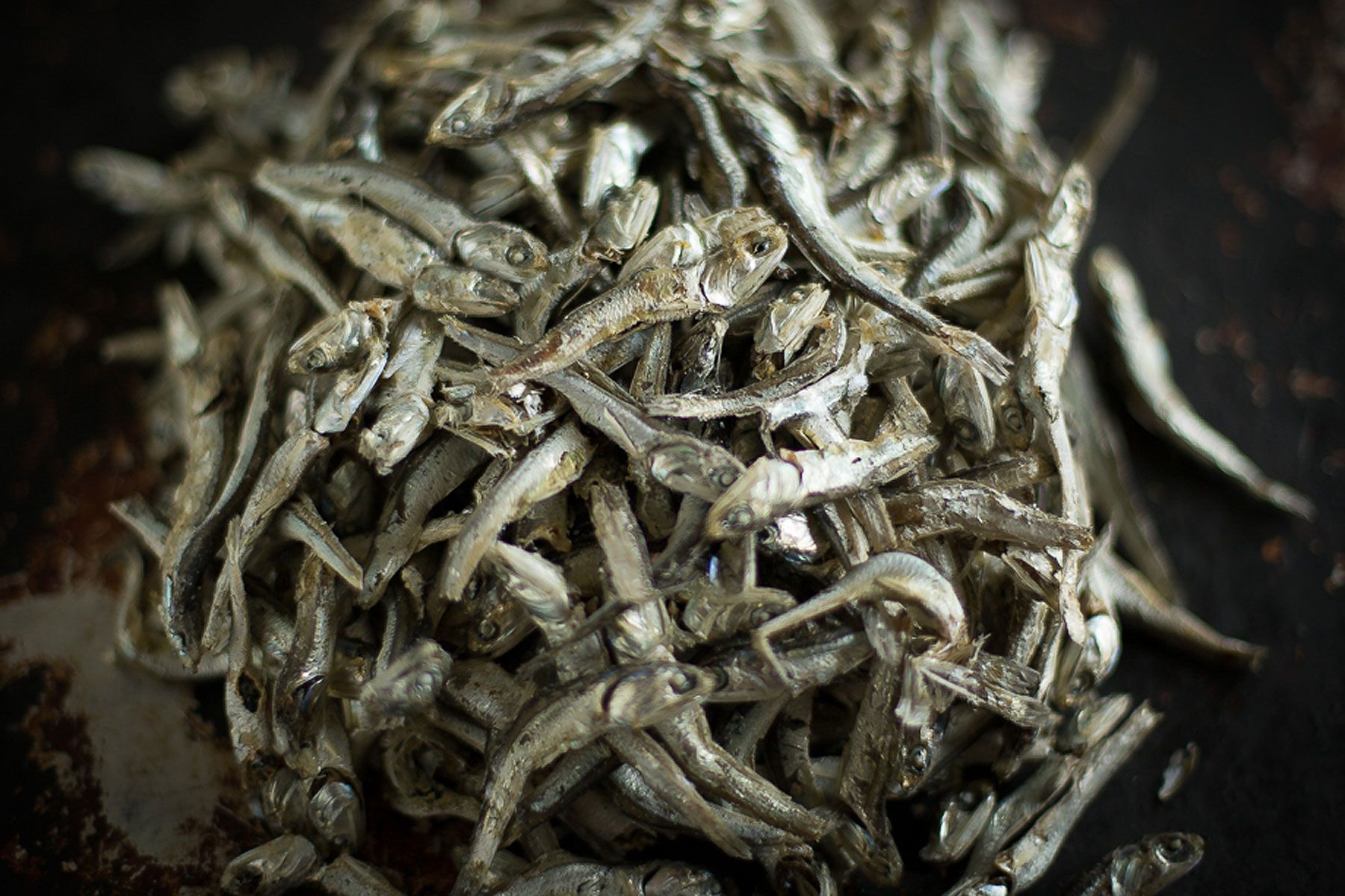 dried anchovies