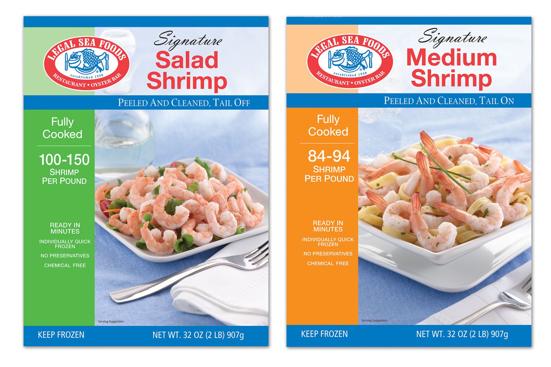 Legal Seafoods shrimp