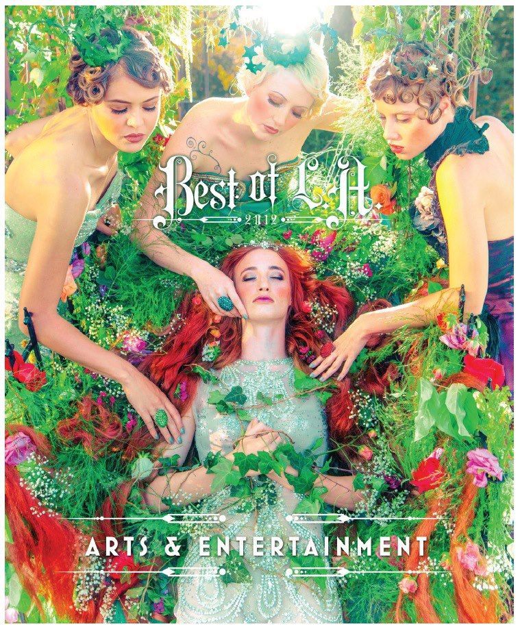 Interior cover of LA Weekly Best of Issue 2012