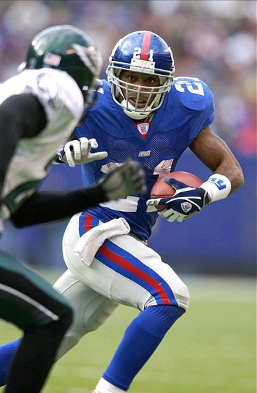 Tiki Barber of the New York Giants