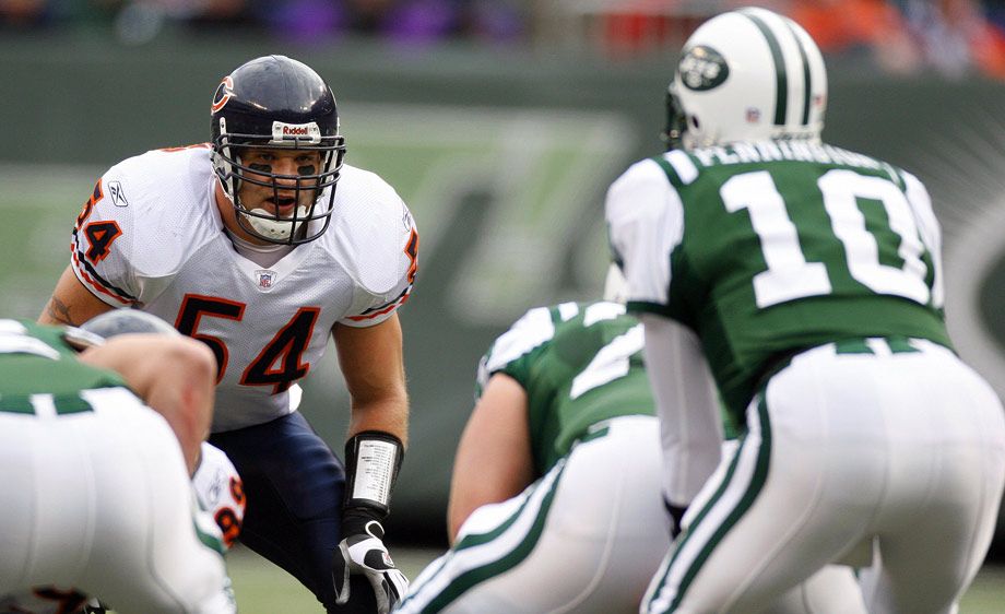 Chicago Bears linebacker Brian Urlacher