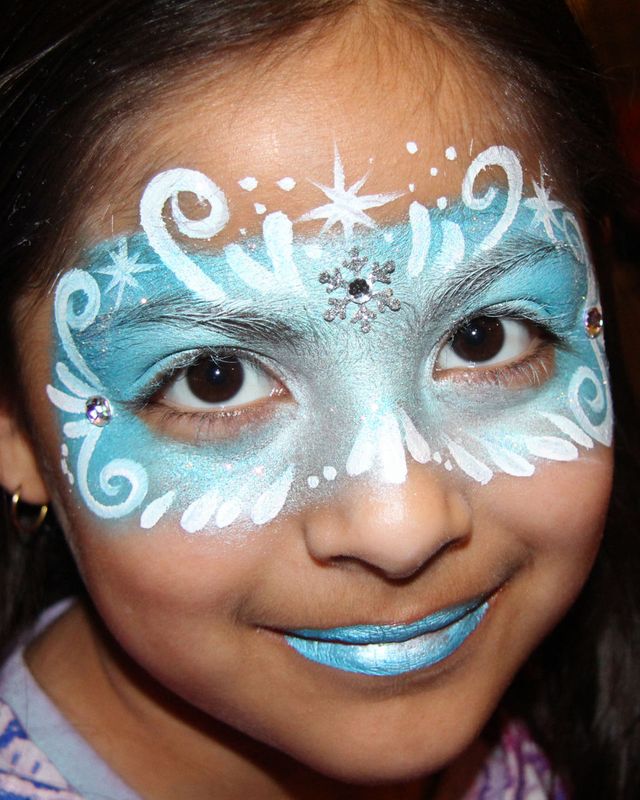 disney themed face painting