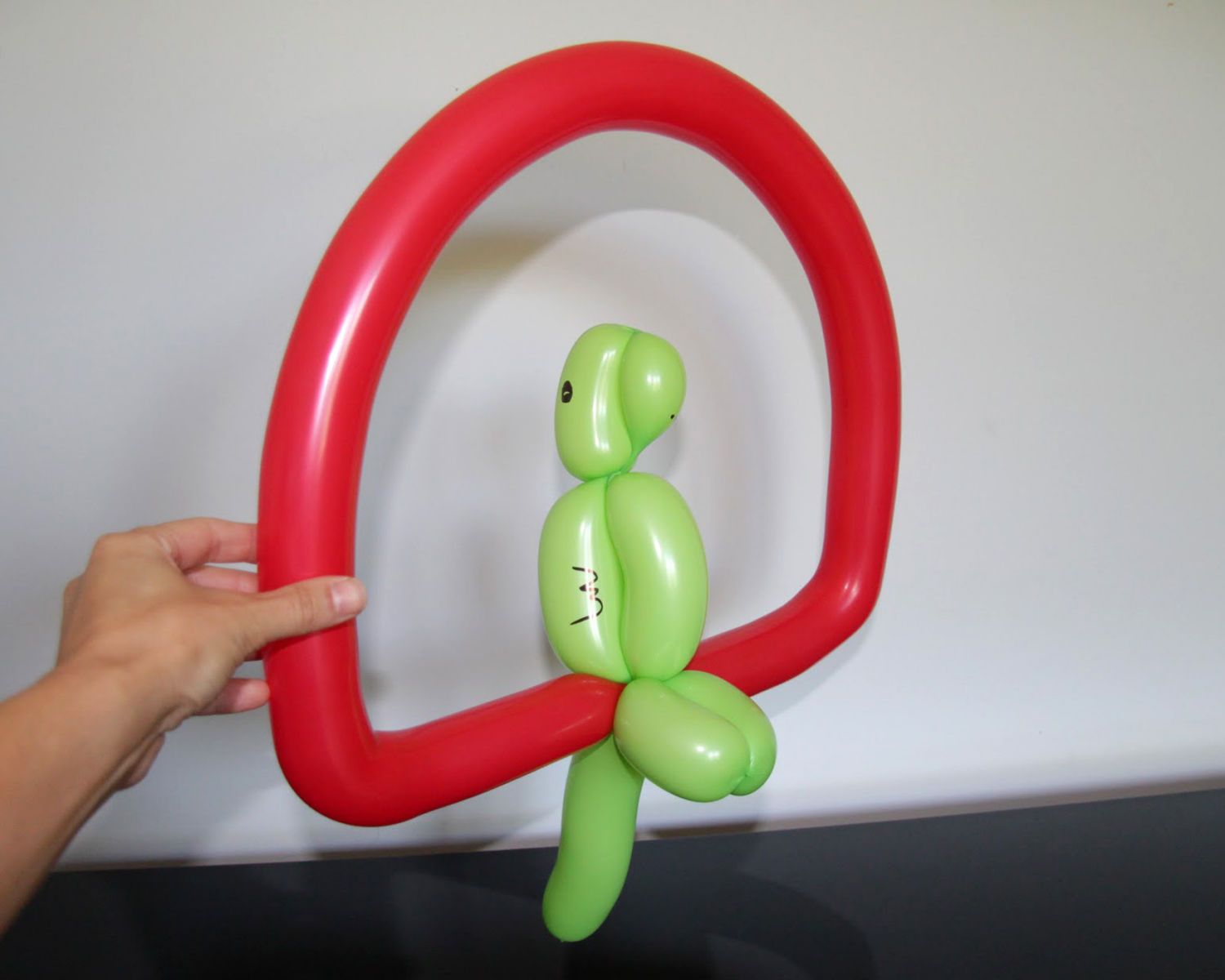 Chicago Balloon Twisting Valery Lanotte - Parrot on Swing