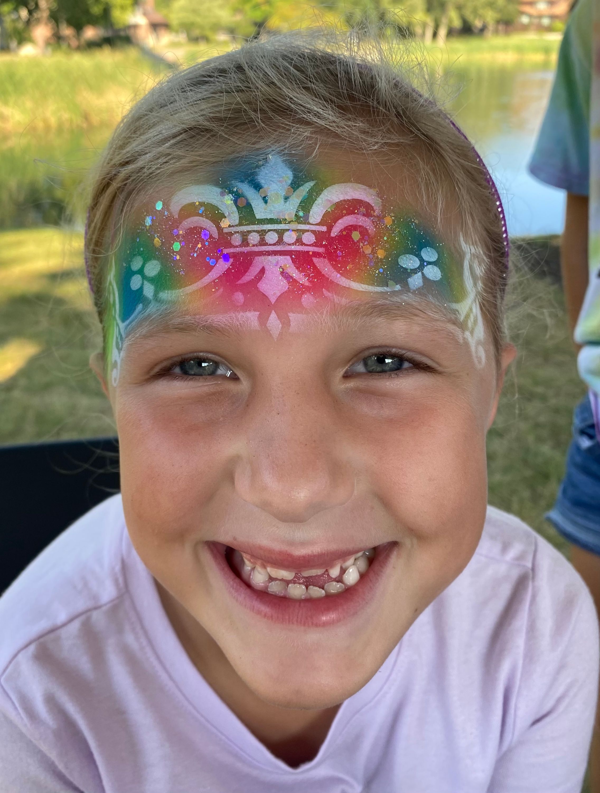 Face Painting by Valery - Airbrush Crown