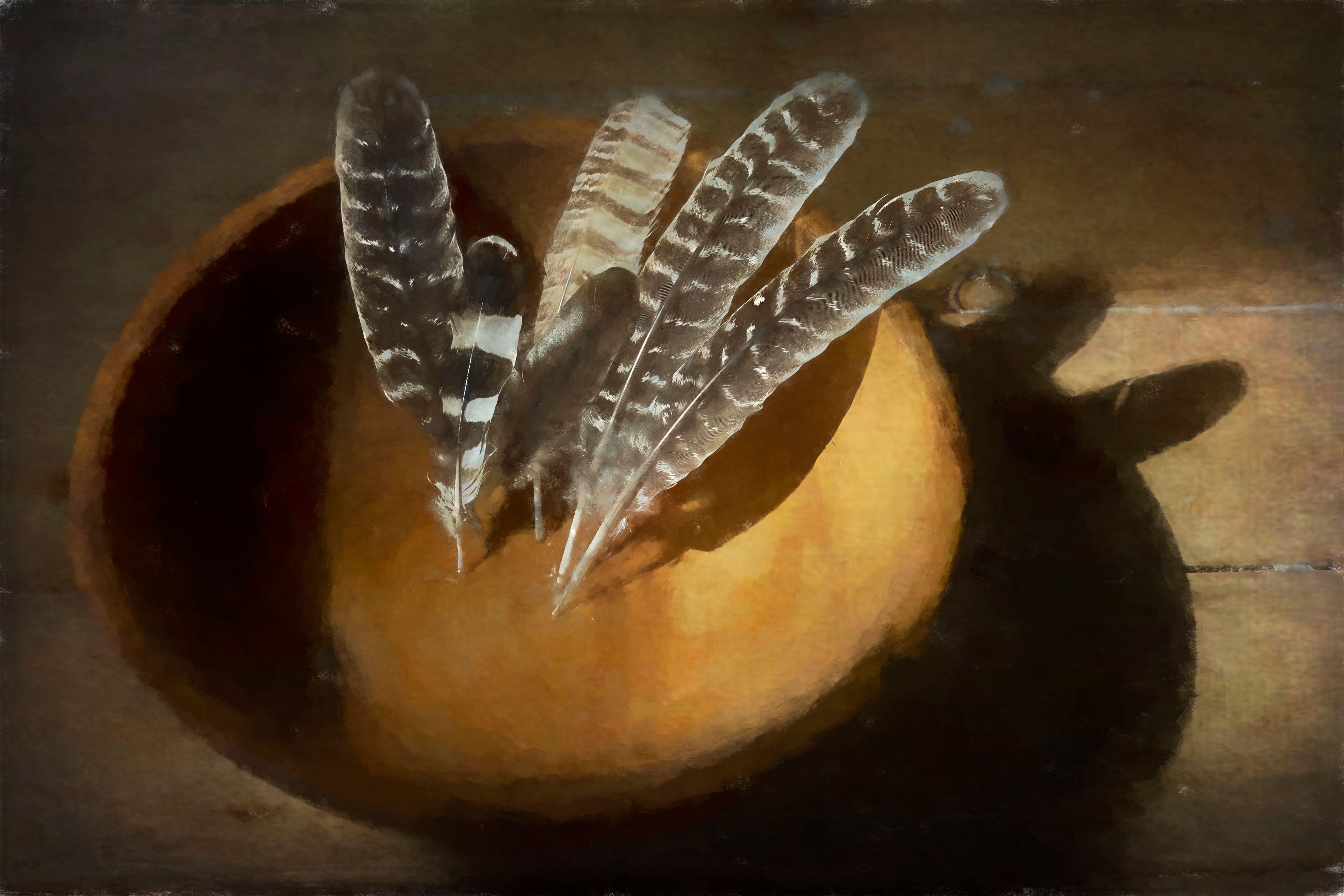 Feathers in a wooden bowl 4 copy.jpg