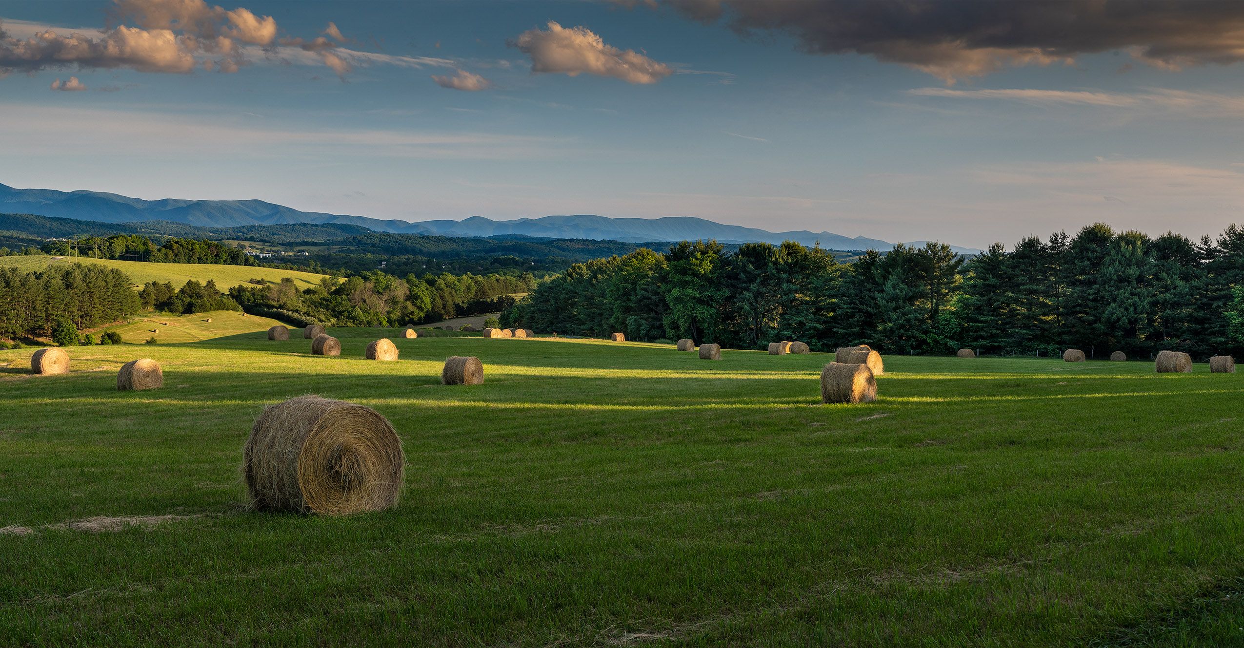 Field of Haybales, Sunset (Rockbridge County).jpg