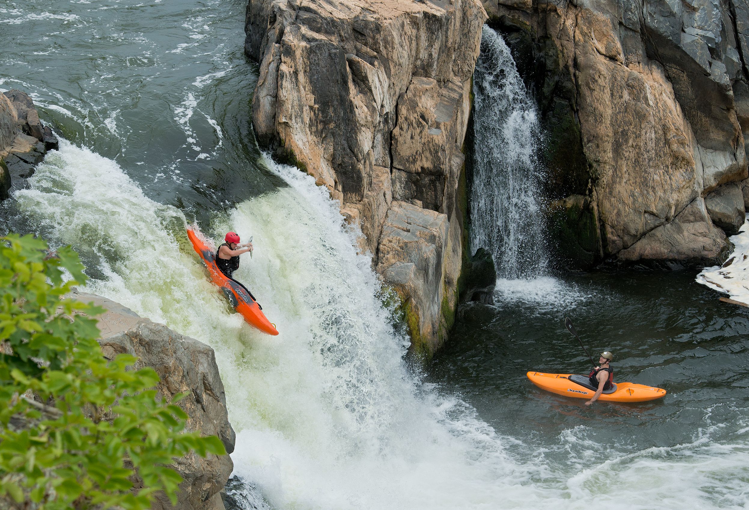 Two Kayaks, Great Falls of the Potomac.jpg