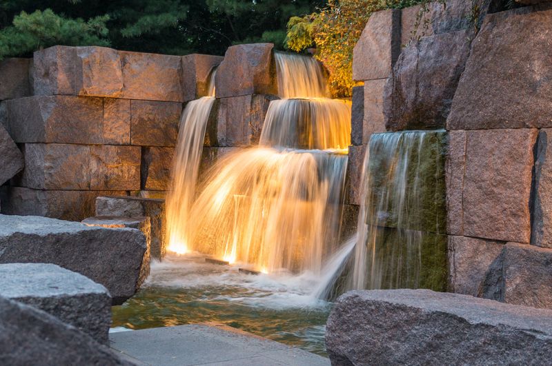 fdr memorial at night