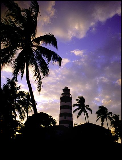 Hope Town Lighthouse color