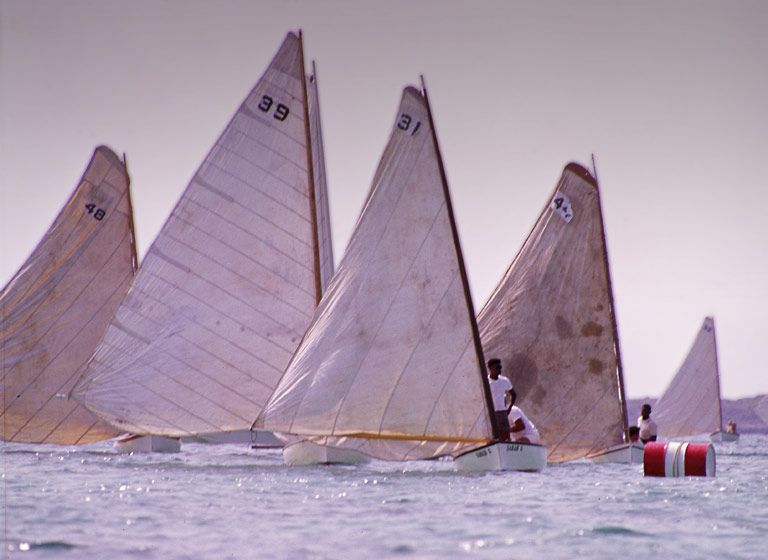Abaco Dingey Race Start