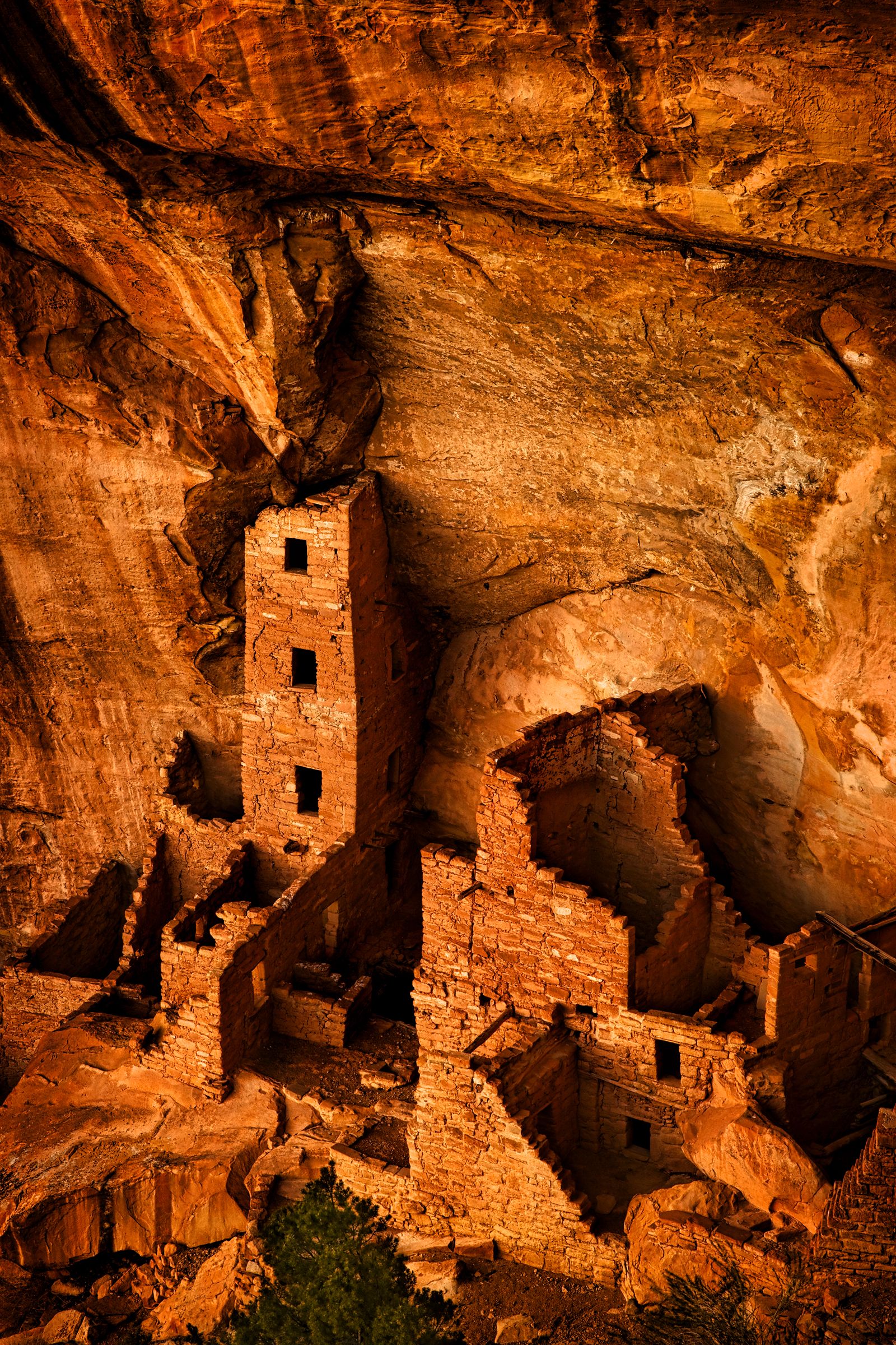 Square House Ruins, Mesa Verde National Park, Colorado
