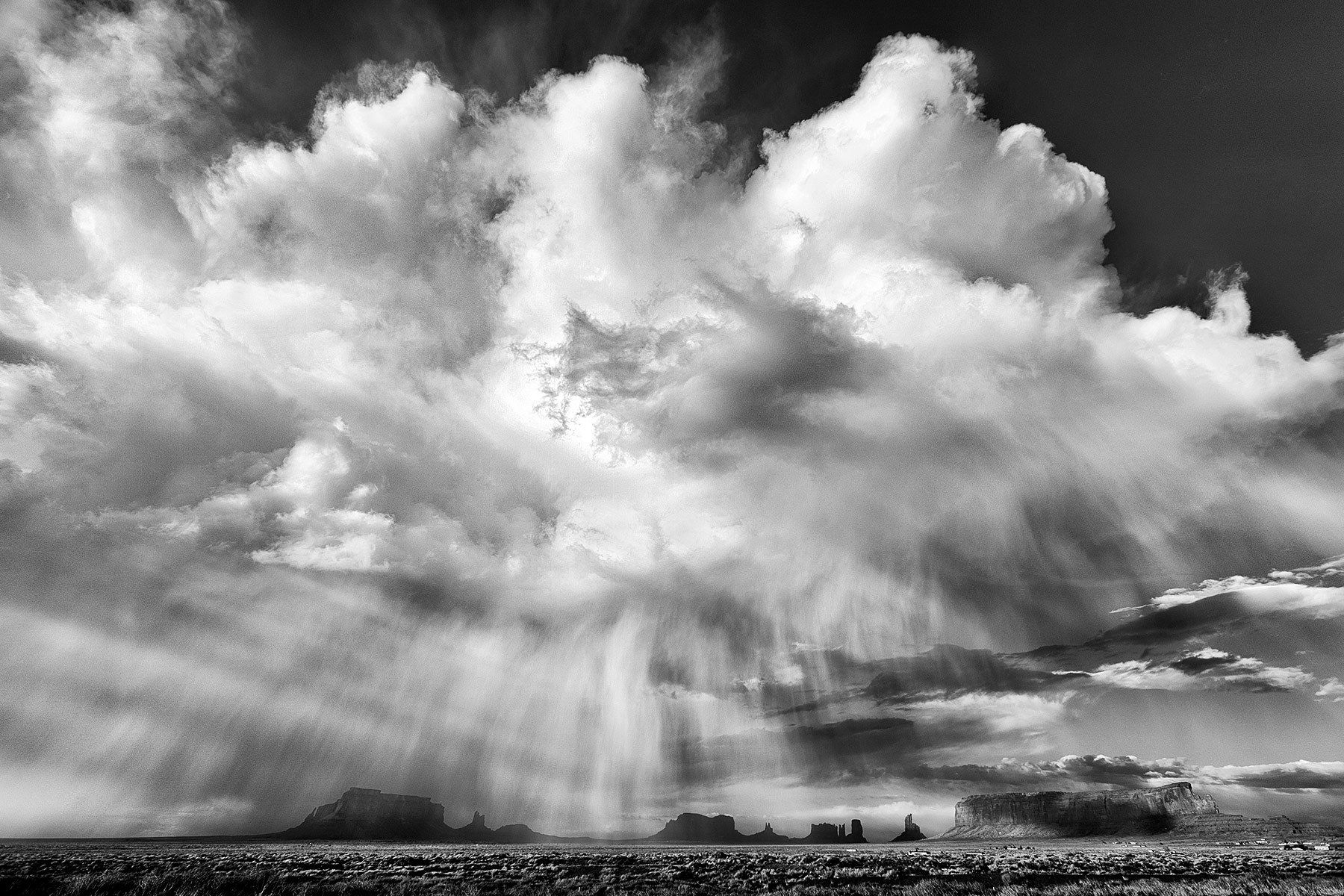Rainstorm, Monument Valley, Utah