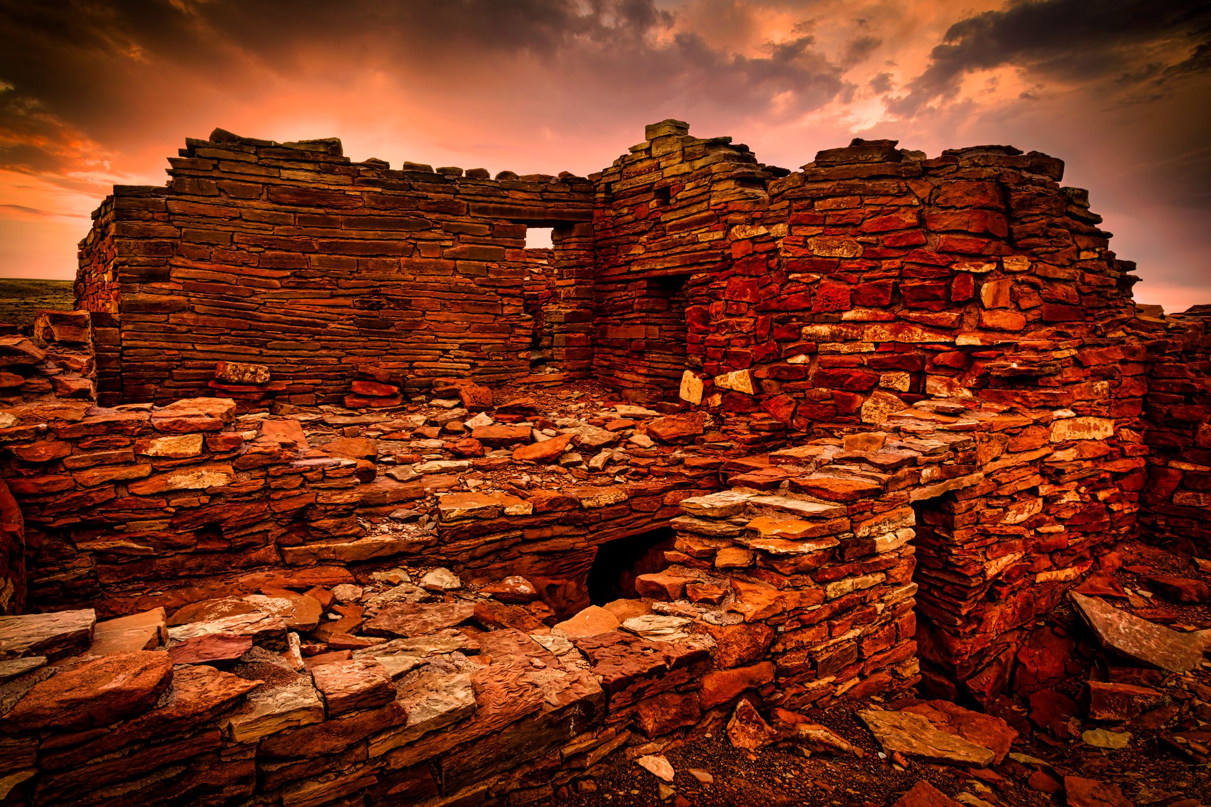 Crack-in-Rock, Wupatki National Monument, Arizona