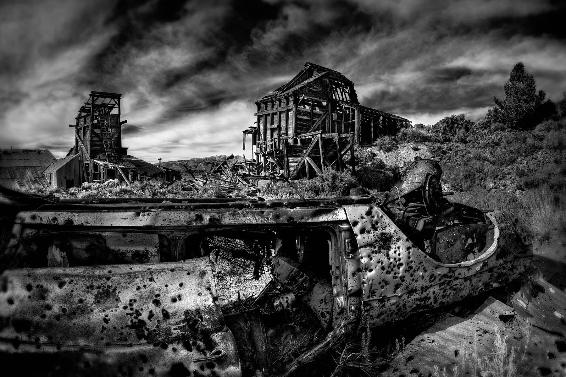 Chemung Mine Ruins, California