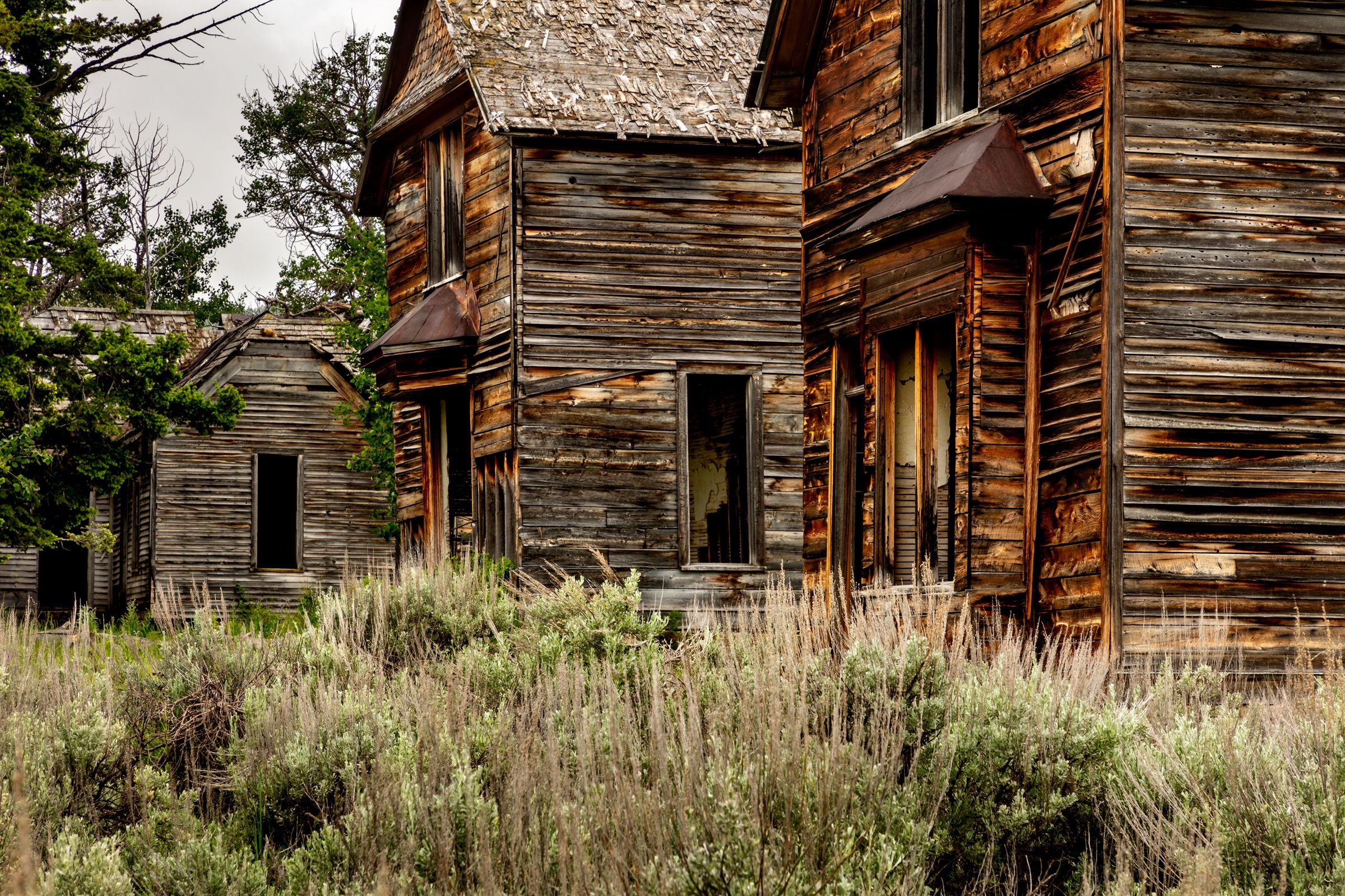 Castle Ghost Town, Montana