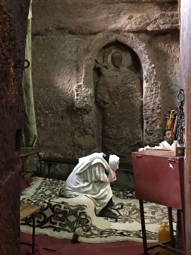  Prayers, Church of St. George, Lalibela, Ethiopia