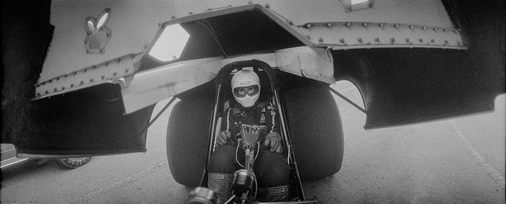 Jet Car driver portraits series early 1980's