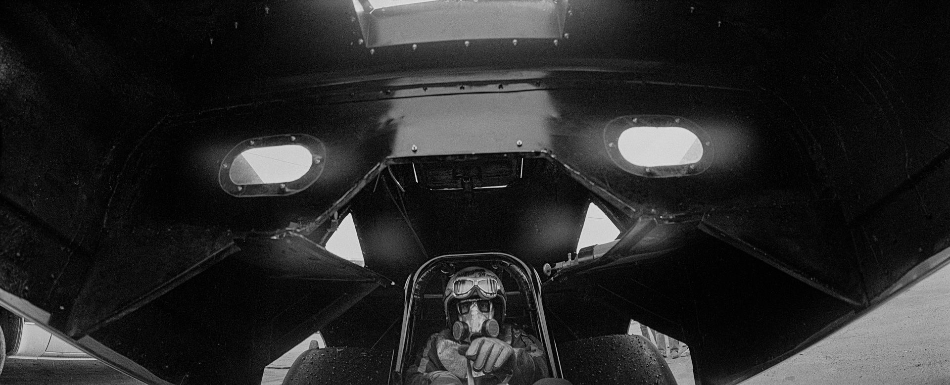 Jet Car driver portraits series early 1980's