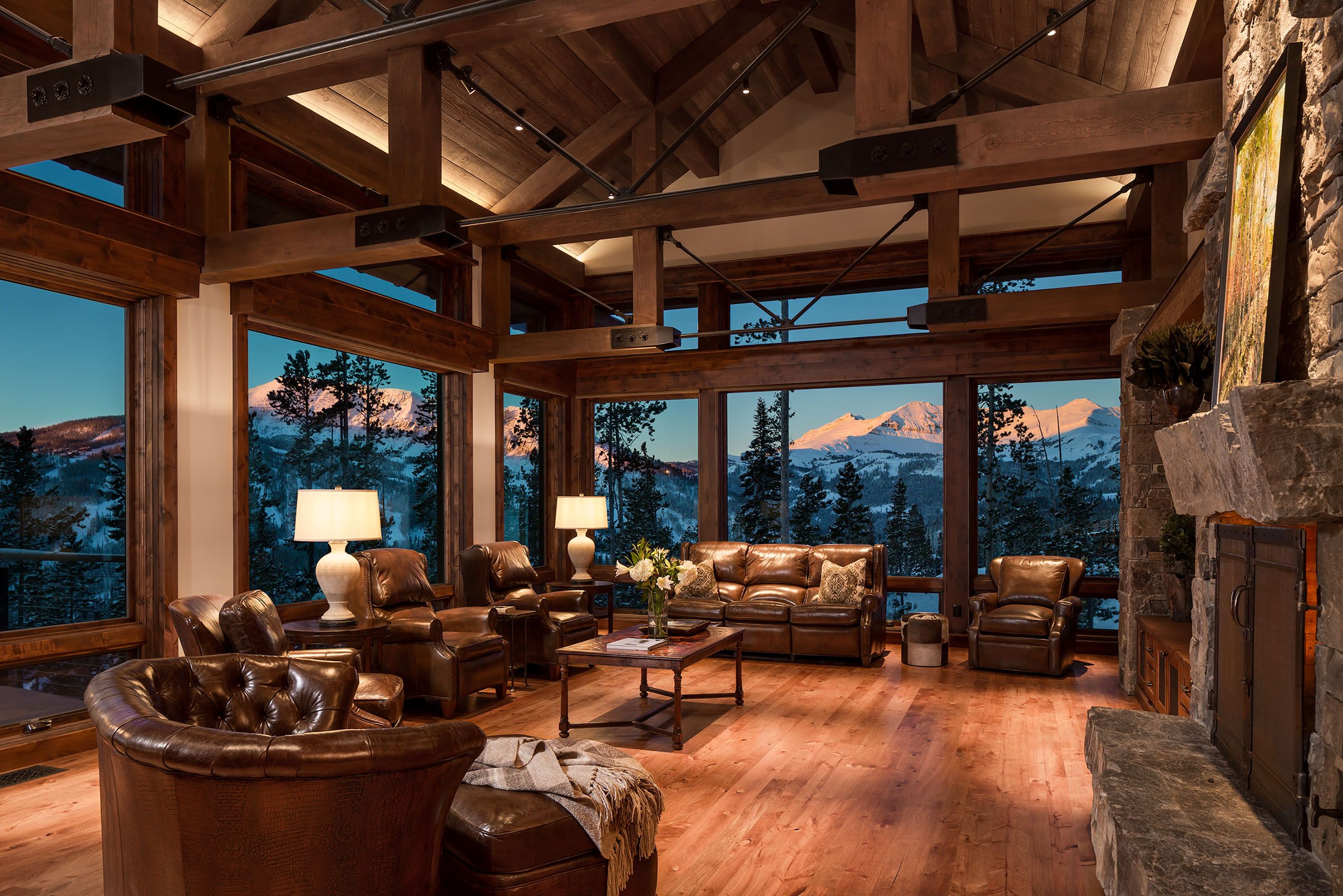 Sunset from Great room