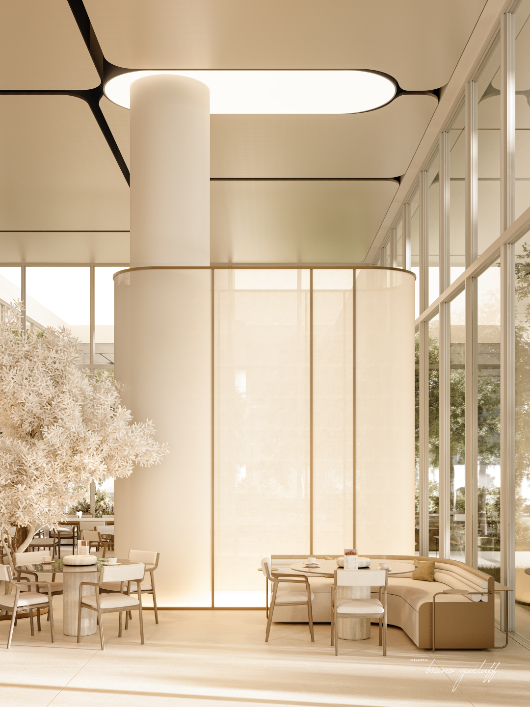 The Chedi Private Residence - Restaurant Design for The Ground Social