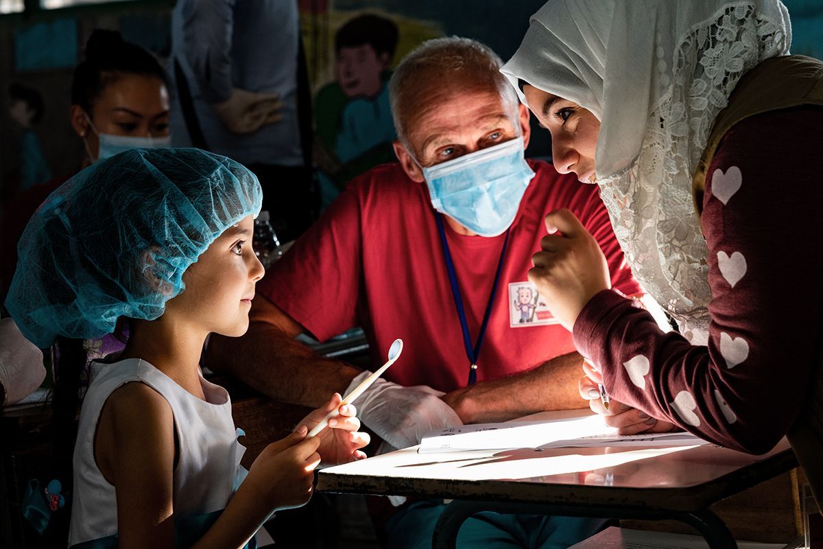 Oral hygiene education