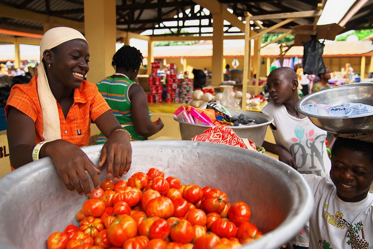 Tomato seller