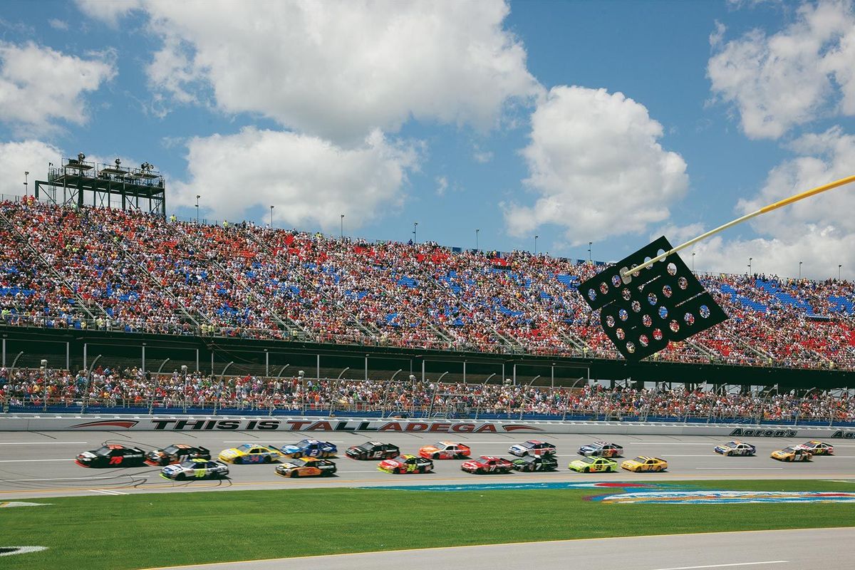 Talladega Superspeedway in Alabama. by Carol M. Highsmith. 