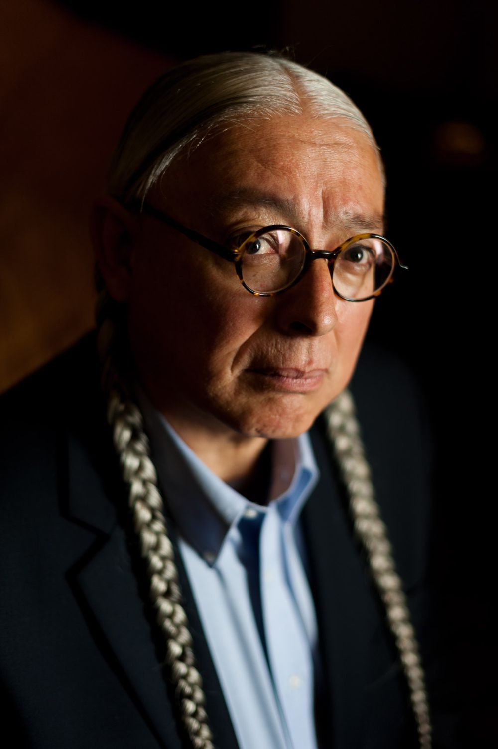 Walter Echo-Hawk, chairman of the Native Arts and Culture Foundation. Seattle, WA portrait_68.jpg