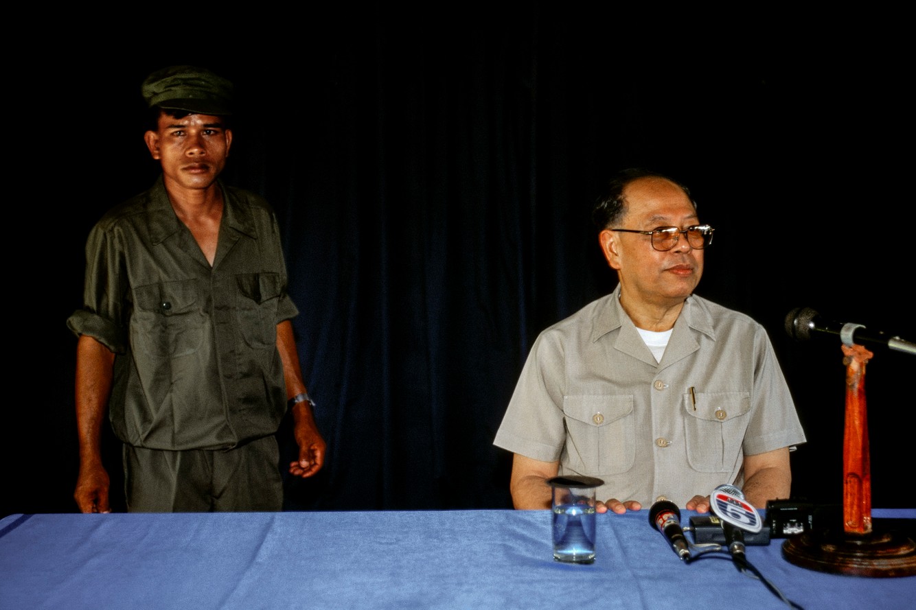 Khmer Rouge Foreign Minister, Ieng Sary. Cambodia Z72_8429-Edit.jpg