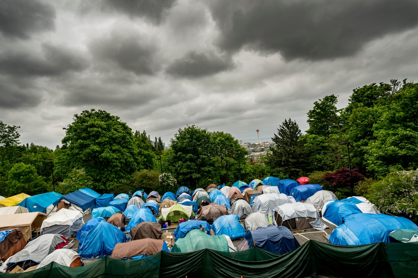 Homeless camp. Seattle, WA tent.city_04.jpg