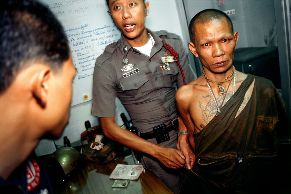 Monk arrested for murder. Bangkok, Thailand. monk.bkk_01.MASTER-Edit-2 copy.jpg
