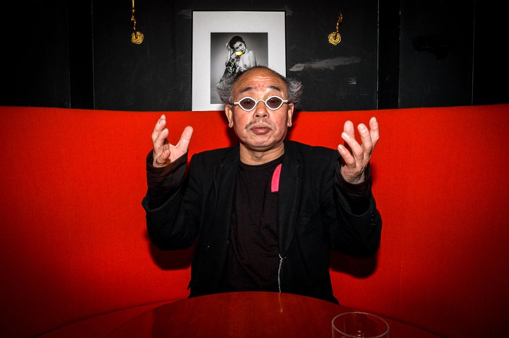 Japanese photographer Nobuyoshi Araki Japanese photographer Nobuyoshi Araki