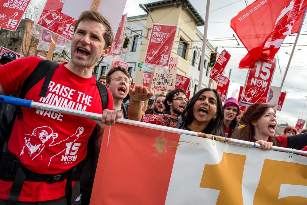 $15 Now campaign & Kshama Sawant. Seattle, WA editorial_35.jpg
