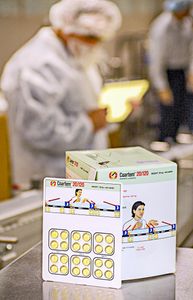 Quality Control on Pharmaceutical Packaging Line