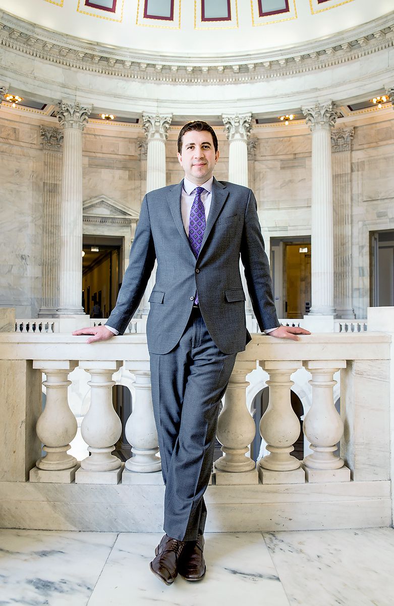 Editorial Portrait of Congressional Lobbyist